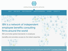 Tablet Screenshot of internationalbenefits.net